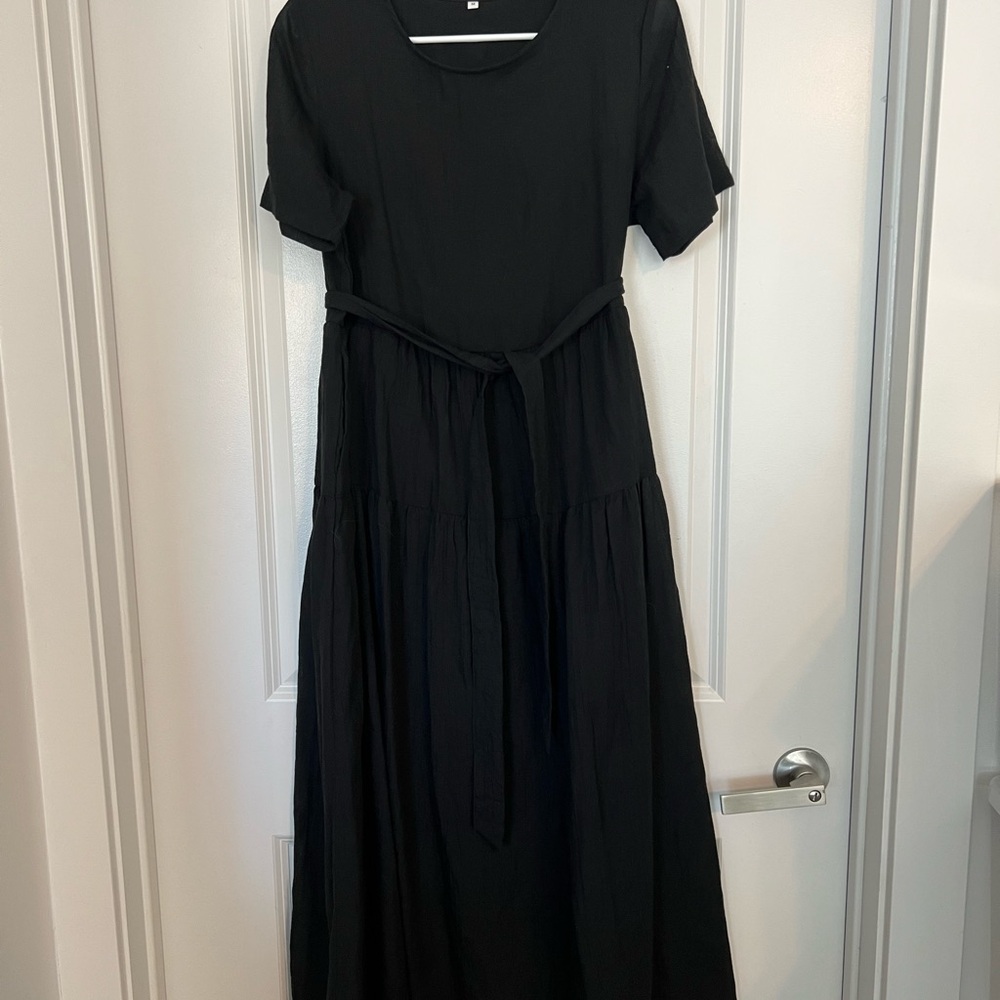 Black Midi Dress